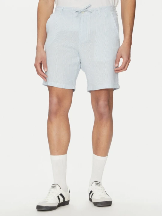 Zdjęcie produktu Jack & Jones Szorty materiałowe Tace Mykonos 12269376 Błękitny Slim Fit Niebieski jasny
