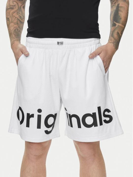 Zdjęcie produktu Jack & Jones Szorty sportowe Chicago 12253130 Biały Loose Fit