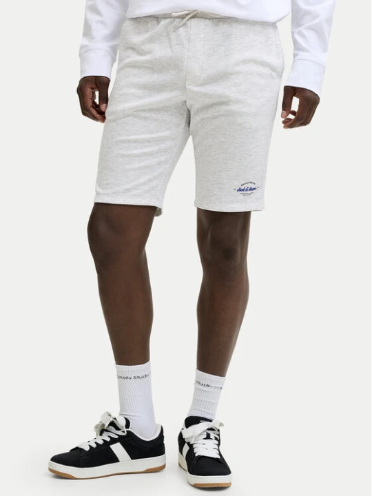 Zdjęcie produktu Jack & Jones Szorty sportowe Gordon Brandon 12297289 Szary Regular Fit