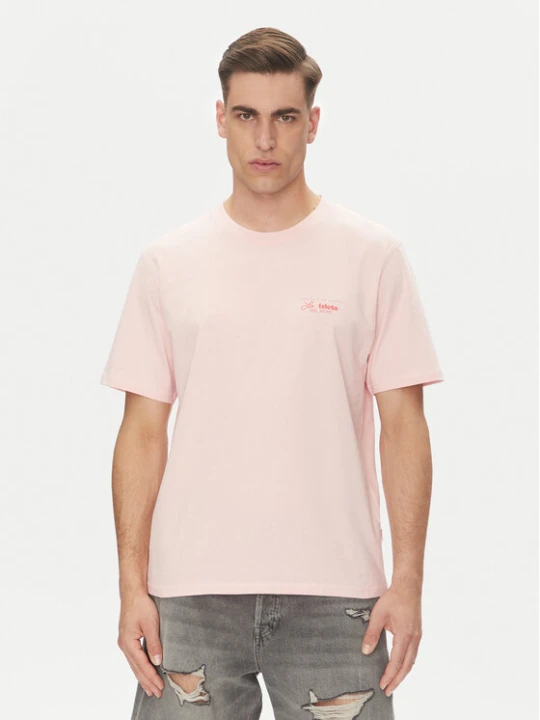 Zdjęcie produktu Jack & Jones T-Shirt Almeria 12276785 Różowy Relaxed Fit