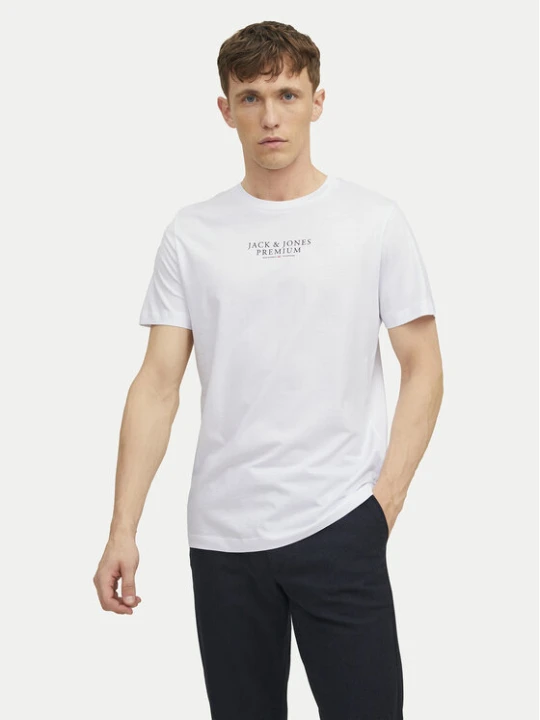 Zdjęcie produktu Jack & Jones T-Shirt Archie 12217167 Biały Regular Fit