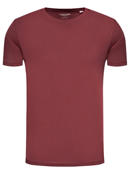 Zdjęcie produktu Jack & Jones T-Shirt Basic 12156101 Bordowy Slim Fit