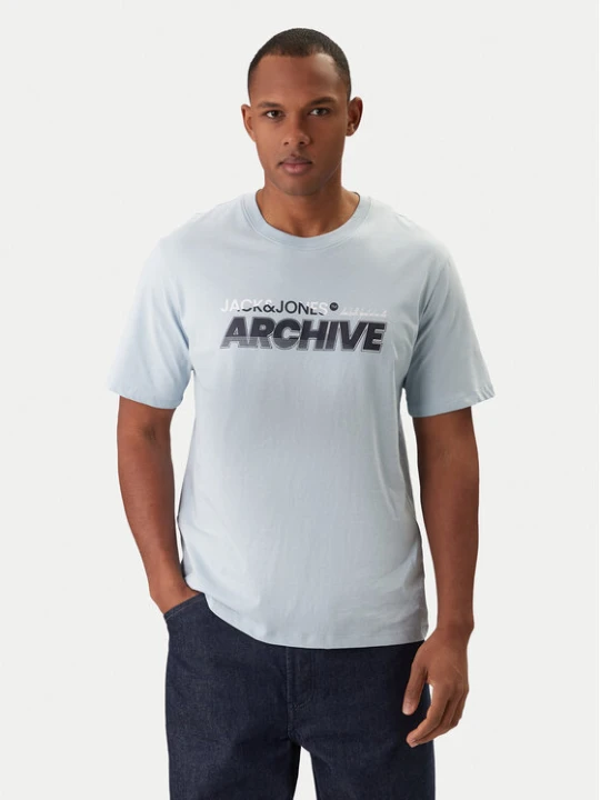 Zdjęcie produktu Jack & Jones T-Shirt Brat Tee 12288103 Niebieski Regular Fit