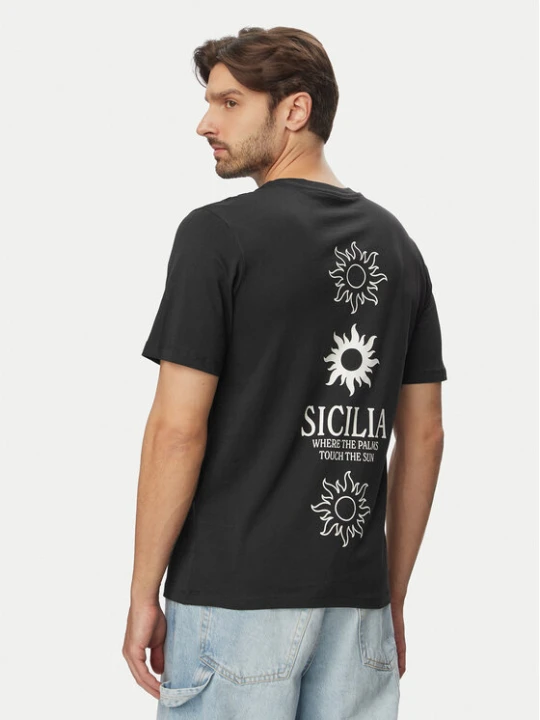 Zdjęcie produktu Jack & Jones T-Shirt Calm 12297701 Czarny Regular Fit