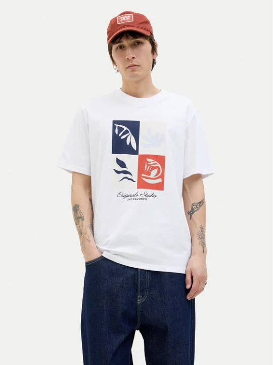 Zdjęcie produktu Jack & Jones T-Shirt Canggu 12277220 Biały Regular Fit