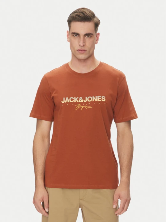 Zdjęcie produktu Jack & Jones T-Shirt Canggu 12281809 Czerwony Regular Fit