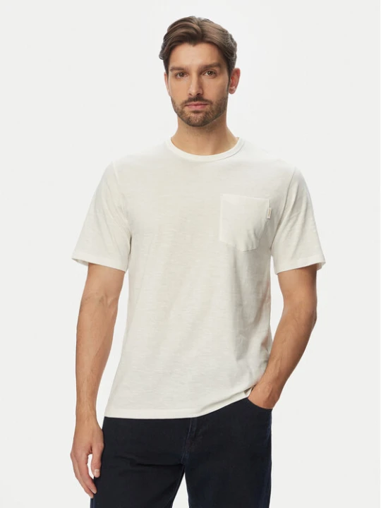 Zdjęcie produktu Jack & Jones T-Shirt Cassis 12295066 Kremowy Regular Fit