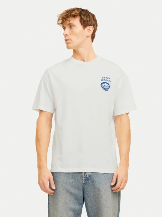 Zdjęcie produktu Jack & Jones T-Shirt Charge 12269384 Biały Relaxed Fit