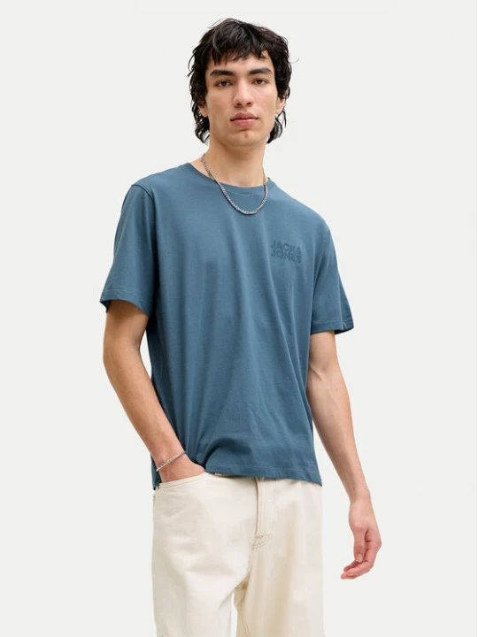 Zdjęcie produktu Jack & Jones T-Shirt Corp 12151955 Niebieski Regular Fit