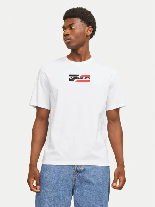 Zdjęcie produktu Jack & Jones T-Shirt Corp Graphic 12268415 Biały Regular Fit