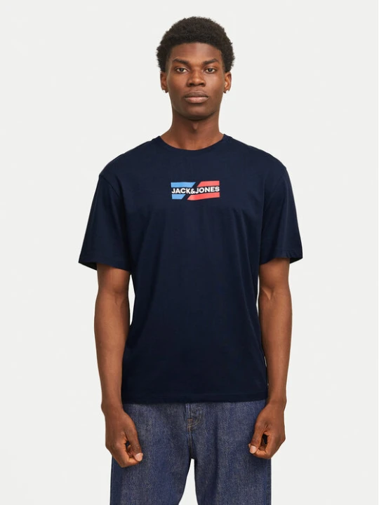 Zdjęcie produktu Jack & Jones T-Shirt Corp Graphic 12268415 Granatowy Regular Fit