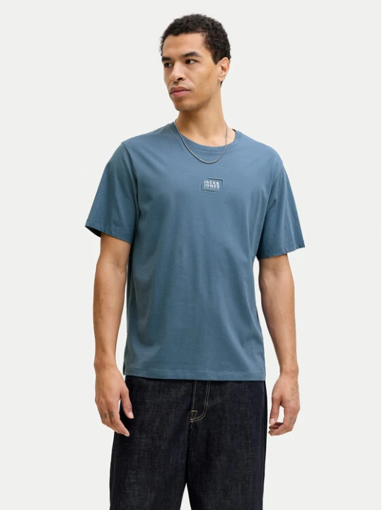 Zdjęcie produktu Jack & Jones T-Shirt Corp Graphic 12268415 Niebieski Regular Fit