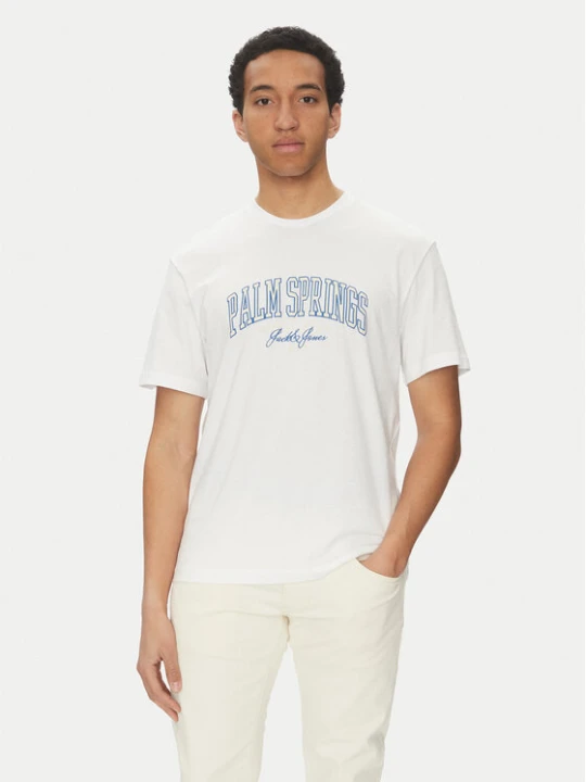 Zdjęcie produktu Jack & Jones T-Shirt Detroit 12268441 Biały Relaxed Fit