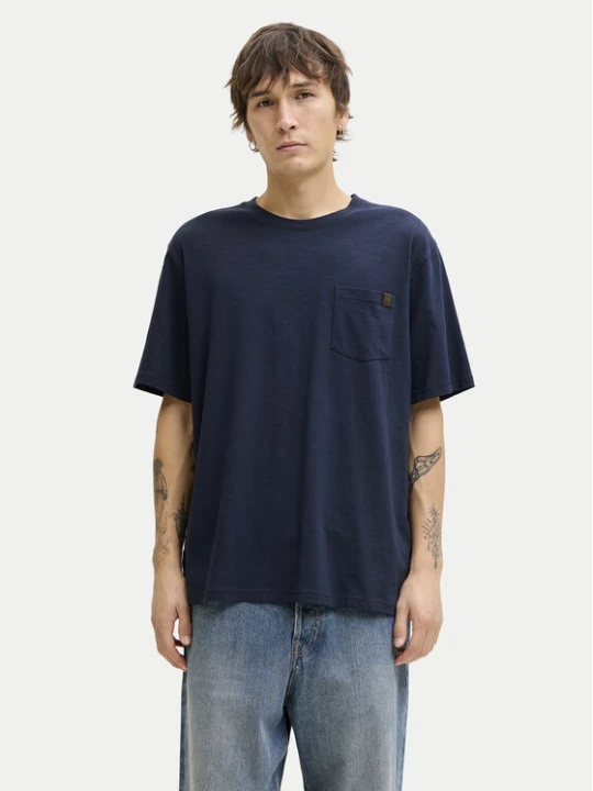 Zdjęcie produktu Jack & Jones T-Shirt Dover 12288897 Granatowy Relaxed Fit