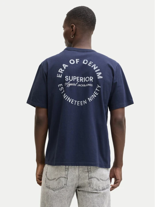 Zdjęcie produktu Jack & Jones T-Shirt Edover 12288005 Granatowy Regular Fit