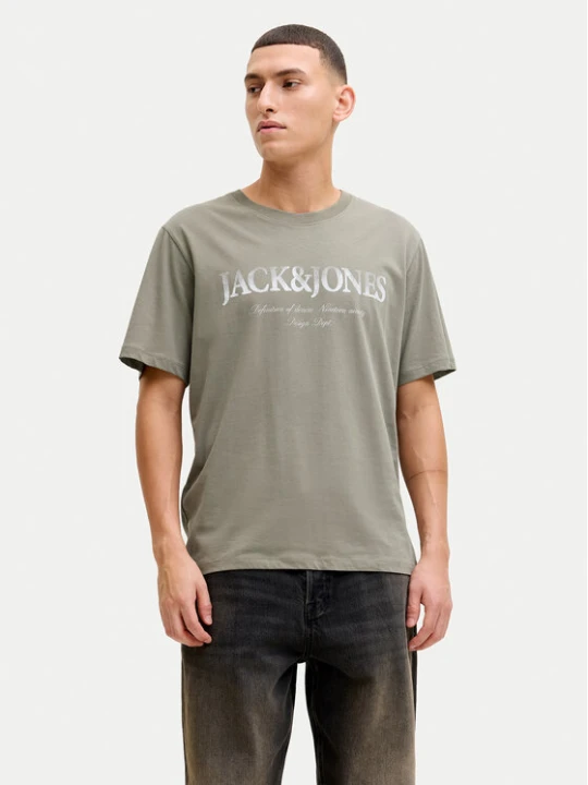 Zdjęcie produktu Jack & Jones T-Shirt Evin 12290173 Szary Regular Fit
