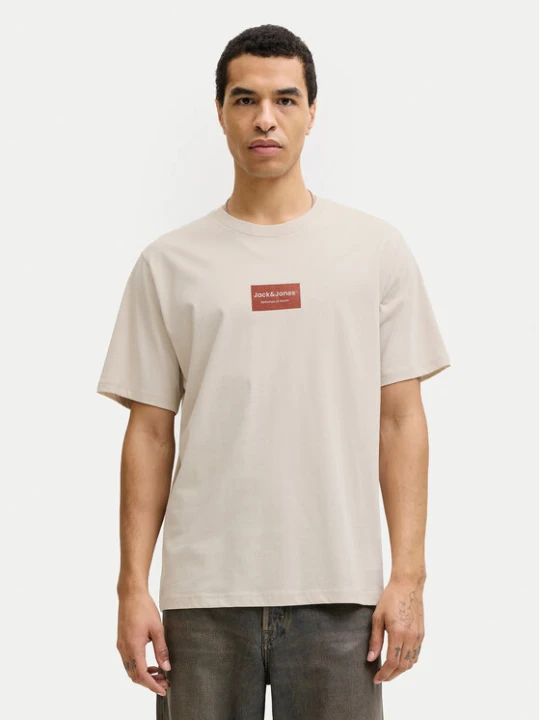 Zdjęcie produktu Jack & Jones T-Shirt Frank 12288092 Beżowy Relaxed Fit