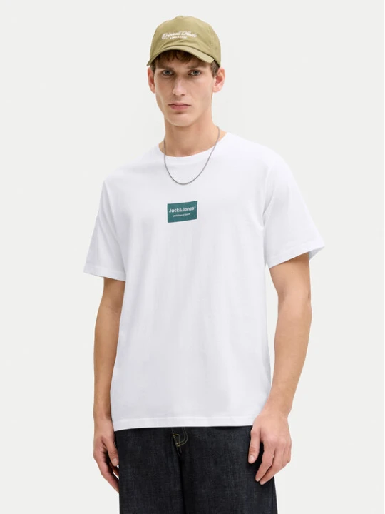 Zdjęcie produktu Jack & Jones T-Shirt Frank 12288092 Biały Relaxed Fit