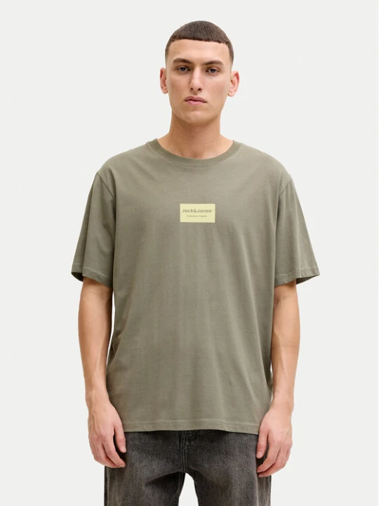 Zdjęcie produktu Jack & Jones T-Shirt Frank 12288092 Brązowy Relaxed Fit
