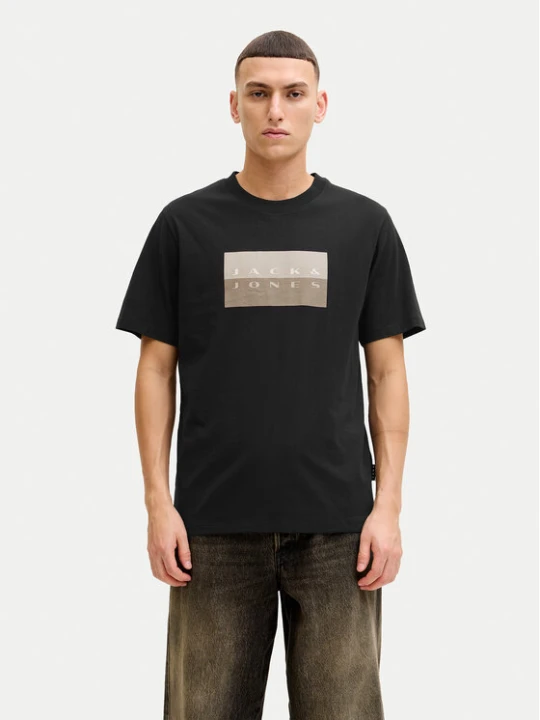 Zdjęcie produktu Jack & Jones T-Shirt Fusion 12289863 Czarny Regular Fit