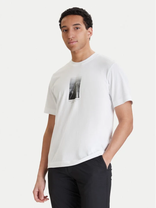 Zdjęcie produktu Jack & Jones T-Shirt Fusion 12289870 Biały Relaxed Fit