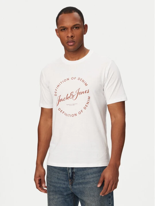Zdjęcie produktu Jack & Jones T-Shirt Grayson 12288377 Biały Regular Fit