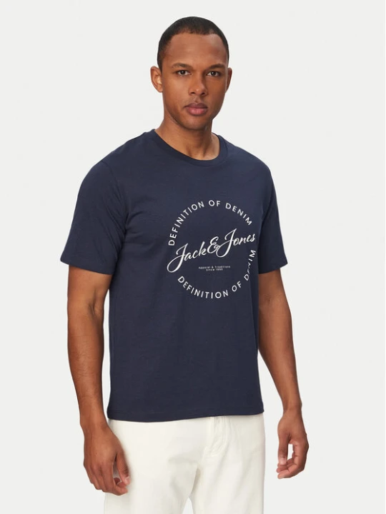 Zdjęcie produktu Jack & Jones T-Shirt Grayson 12288377 Niebieski Regular Fit