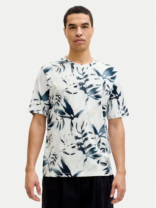 Zdjęcie produktu Jack & Jones T-Shirt Honolulu 12288089 Biały Regular Fit