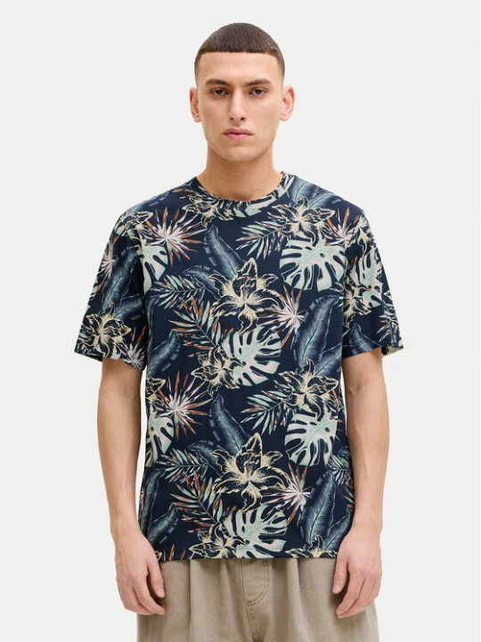 Zdjęcie produktu Jack & Jones T-Shirt Honolulu 12288089 Granatowy Regular Fit