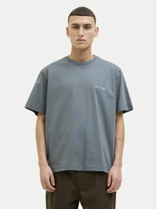 Zdjęcie produktu Jack & Jones T-Shirt Islington 12273015 Niebieski Loose Fit
