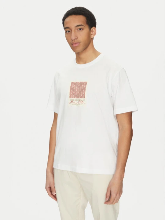 Zdjęcie produktu Jack & Jones T-Shirt Islington 12273019 Biały Loose Fit