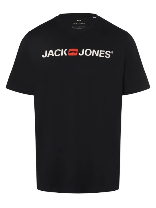Zdjęcie produktu Jack & Jones T-shirt Mężczyźni Dżersej niebieski
