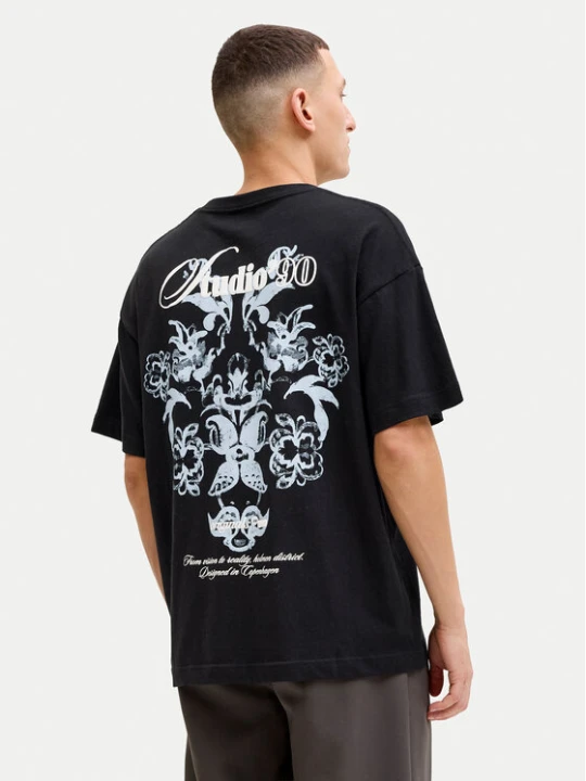 Zdjęcie produktu Jack & Jones T-Shirt Montauk Back 12290892 Czarny Regular Fit