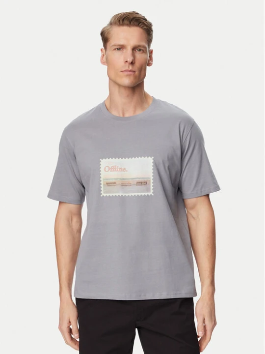 Zdjęcie produktu Jack & Jones T-Shirt Montauk Photo 12290890 Niebieski Regular Fit