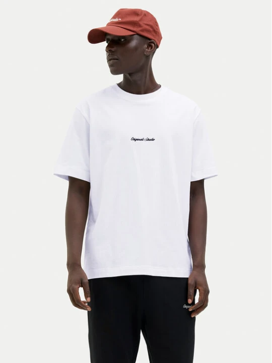 Zdjęcie produktu Jack & Jones T-Shirt Norrebro 12282892 Biały Relaxed Fit