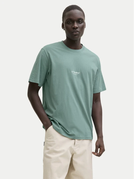 Zdjęcie produktu Jack & Jones T-Shirt Paulos 12278787 Turkusowy Relaxed Fit