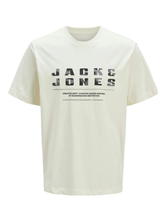 Zdjęcie produktu Jack & Jones T-Shirt Recharge 12274716 Beżowy Relaxed Fit