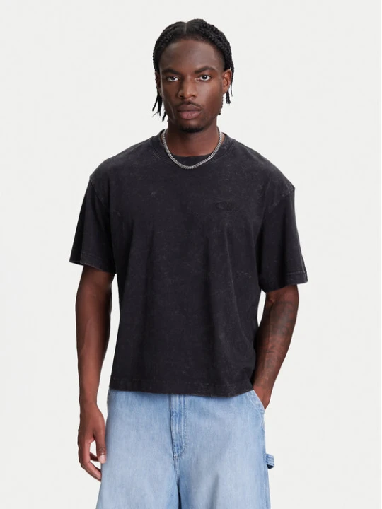Zdjęcie produktu Jack & Jones T-Shirt Retreat 12277886 Czarny Oversize