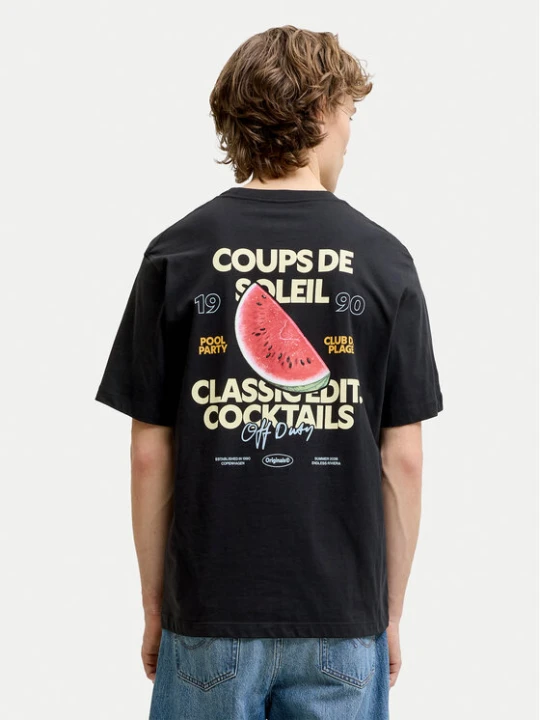 Zdjęcie produktu Jack & Jones T-Shirt Riviera 12295202 Czarny Regular Fit