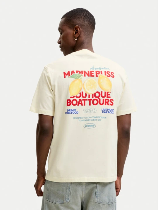 Zdjęcie produktu Jack & Jones T-Shirt Riviera 12295202 Żółty Regular Fit