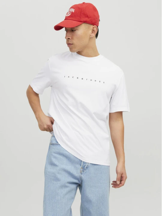 Zdjęcie produktu Jack & Jones T-Shirt Star 12234746 Biały Relaxed Fit