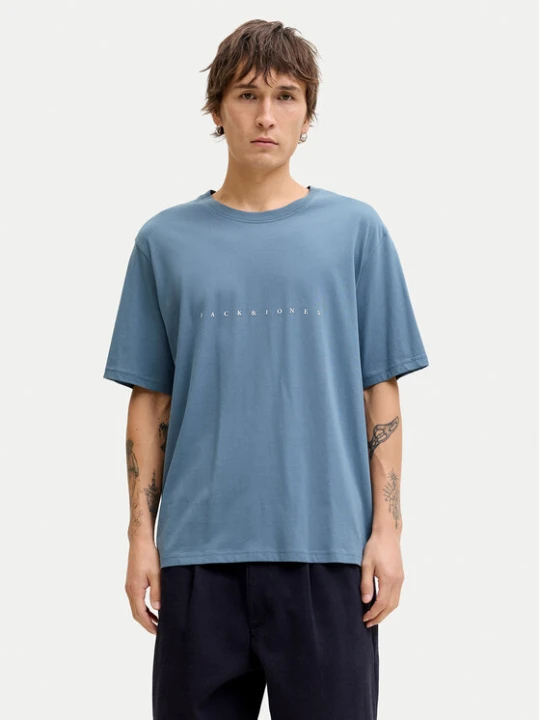 Zdjęcie produktu Jack & Jones T-Shirt Star 12234746 Niebieski Regular Fit