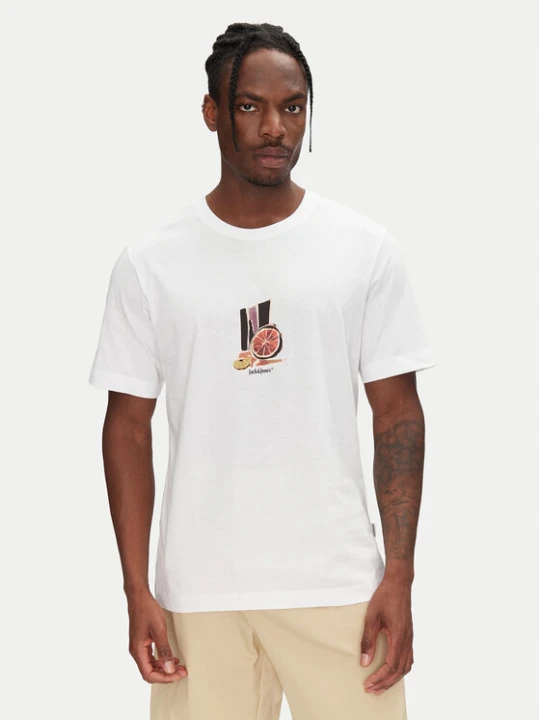 Zdjęcie produktu Jack & Jones T-Shirt Varenna 12273162 Biały Regular Fit