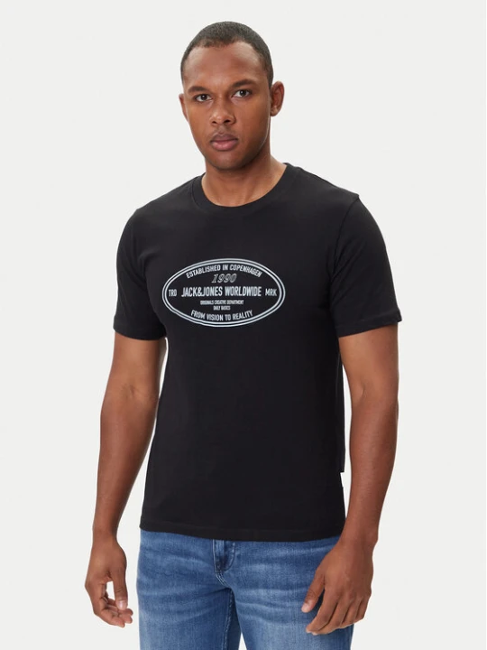 Zdjęcie produktu Jack & Jones T-Shirt York 12283800 Czarny Relaxed Fit