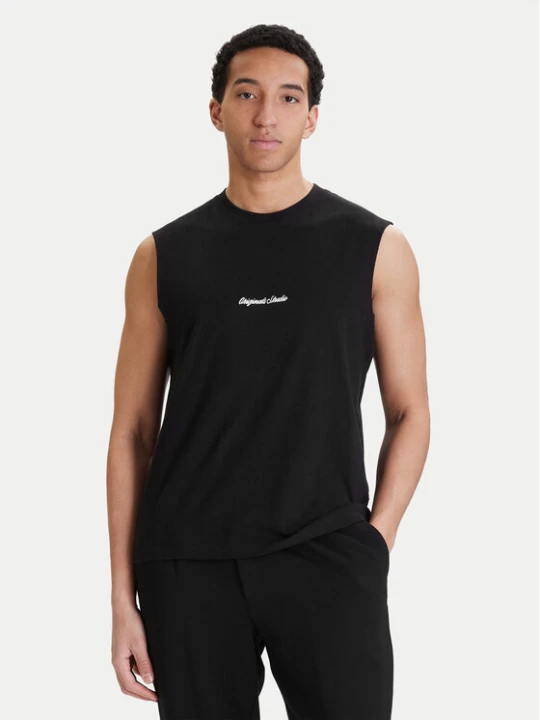 Zdjęcie produktu Jack & Jones Tank top Norrebro Emb 12292009 Czarny Regular Fit