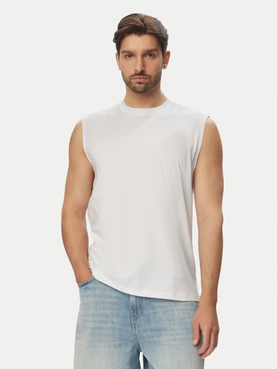 Zdjęcie produktu Jack & Jones Tank top Simon 12297709 Biały Relaxed Fit