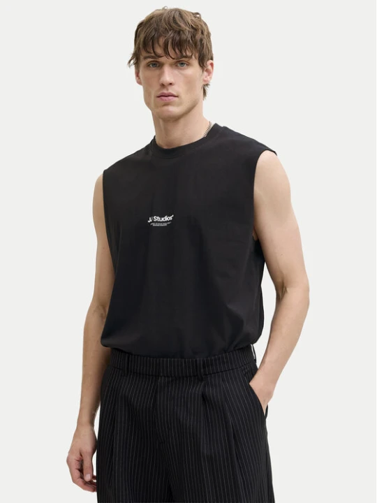 Zdjęcie produktu Jack & Jones Tank top Soho 12288001 Czarny Relaxed Fit
