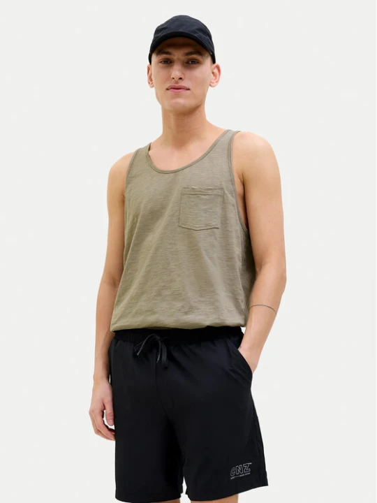 Zdjęcie produktu Jack & Jones Tank top Varenna 12273165 Beżowy Regular Fit