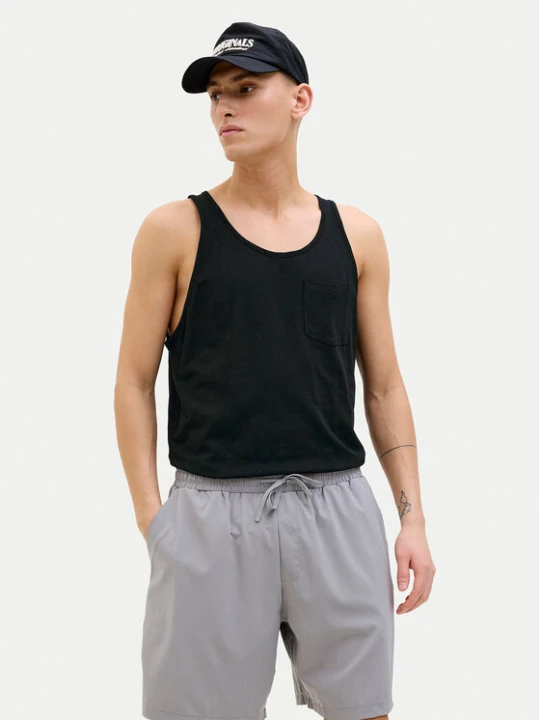 Zdjęcie produktu Jack & Jones Tank top Varenna 12273165 Czarny Regular Fit