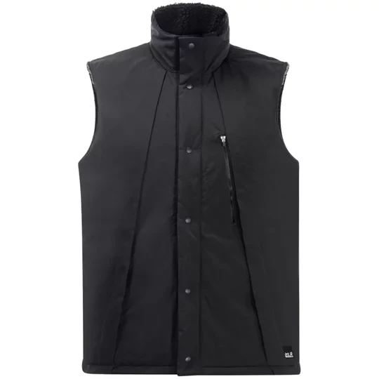 Zdjęcie produktu Jack Wolfskin Alex Vest M 1307421-6350, Męskie, Czarne, bezrękawniki, poliester, rozmiar: 3XL